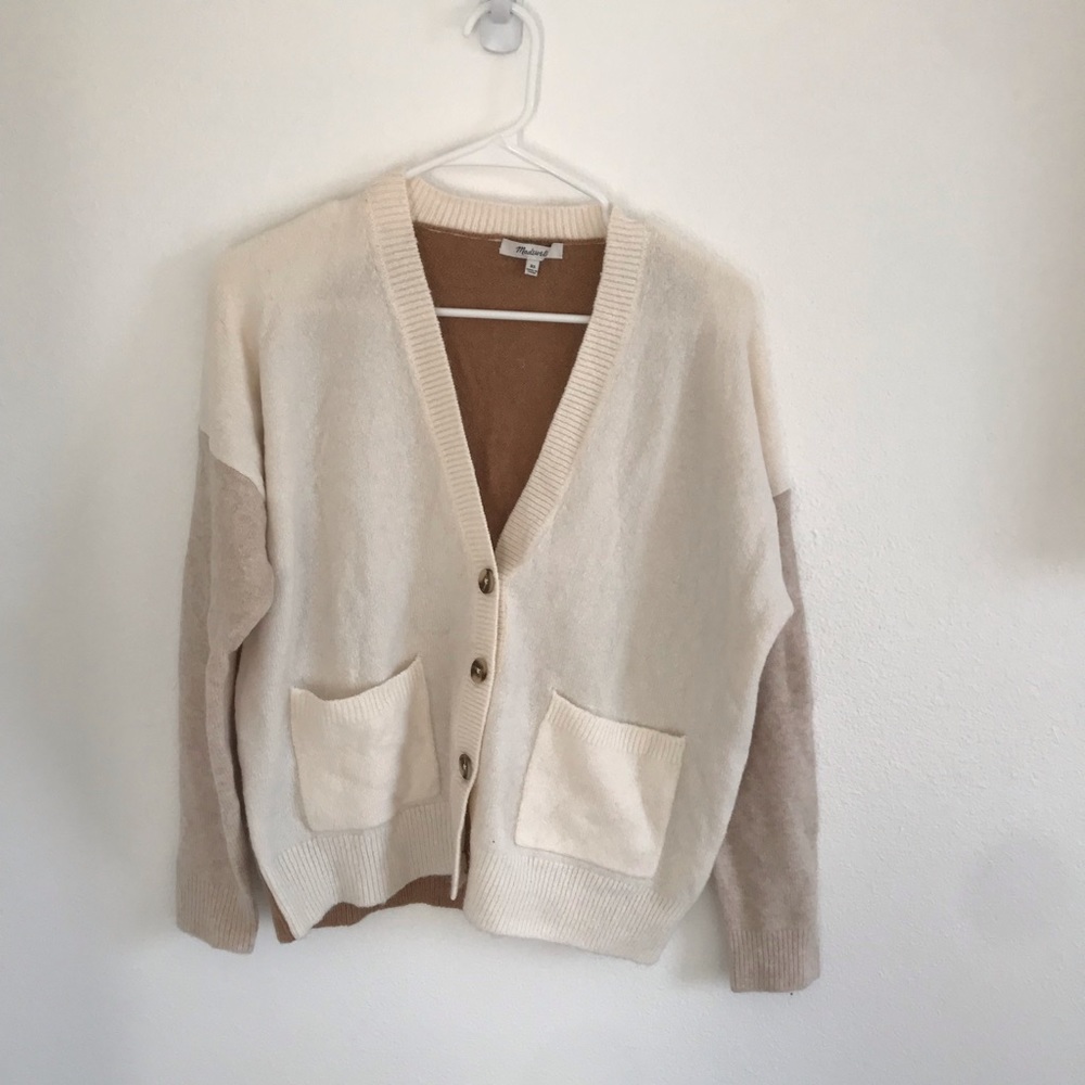 Madewell Short Kent Women’s Cardigan Colorblock XS